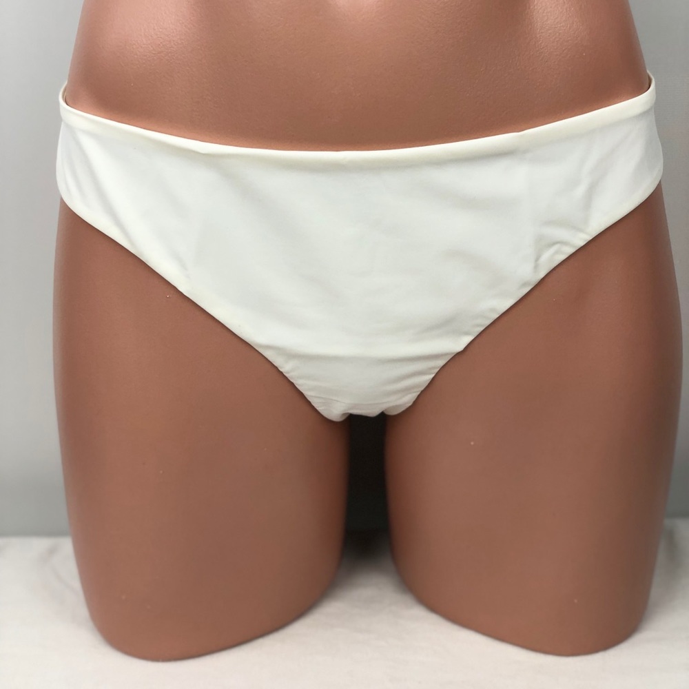 La perla NWT bridal thong in cream